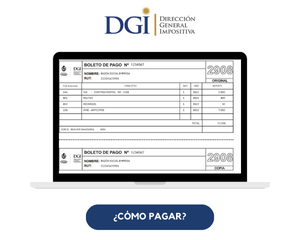 Imagen ilustrativa sobre cómo pagar el boleto de DGI en Uruguay, mostrando las modalidades disponibles y el paso a paso.